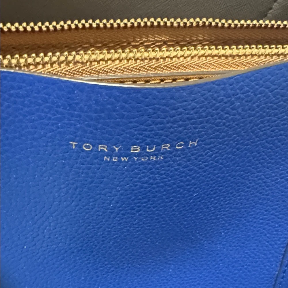 Tory Burch Blue Perry Tote Bag - Picture 4 of 6